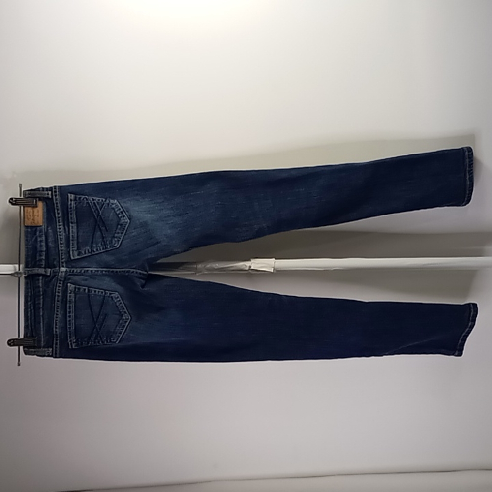 Aeropostale Bayla Skinny Blue Jeans Size 00 Short - Picture 7 of 16